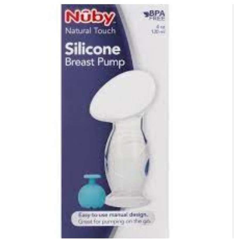 Nuby silicone 2024 breast pump