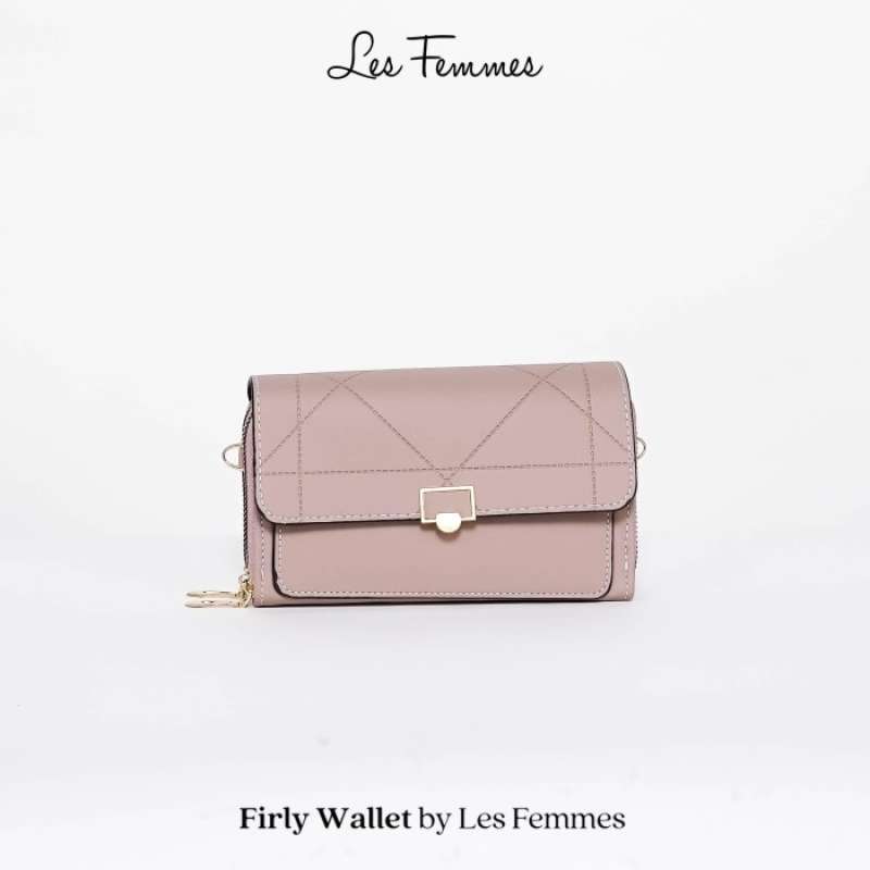 Promo Les Femmes Sling Bag Tas Selempang Wanita E645 210829 PINK