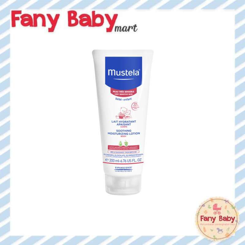 Promo Mustela Soothing Moisturizing Lotion 200Ml Diskon 23 di
