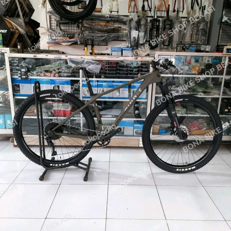 Jual fullbike sepeda mtb xc 29 inch dominate cxc comp carbon khaki