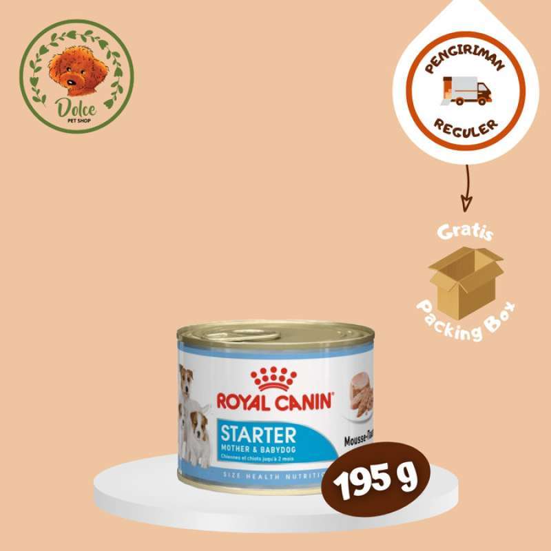 Promo royal canin pediatric starter mother baby dog 195gr Diskon