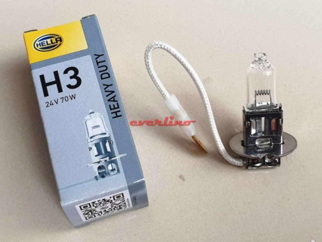 Promo Bohlam Hella H3 24V 70W Lampu Bohlam Dop 24 V Volt 70 W Truk