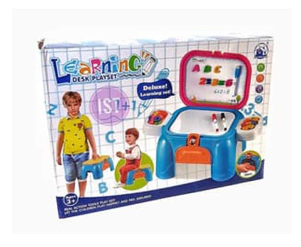 Jual Mainan Anak Learning Desk Playset No.Dk666 7 Easel Papan