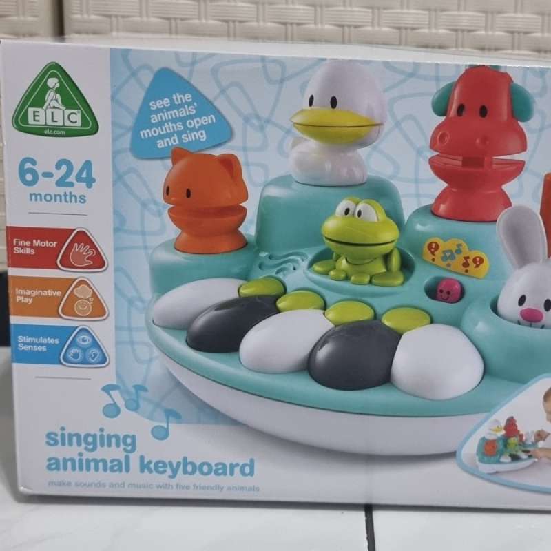 Elc singing animal keyboard hot sale