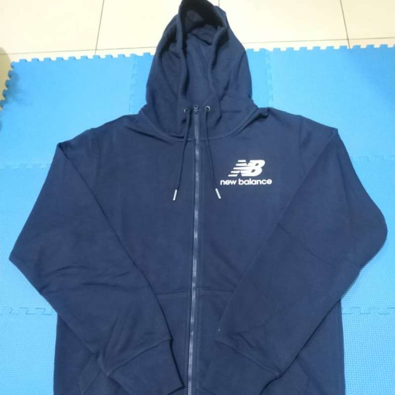 Jual Jaket sweater hoodie New Balance original size S M L di