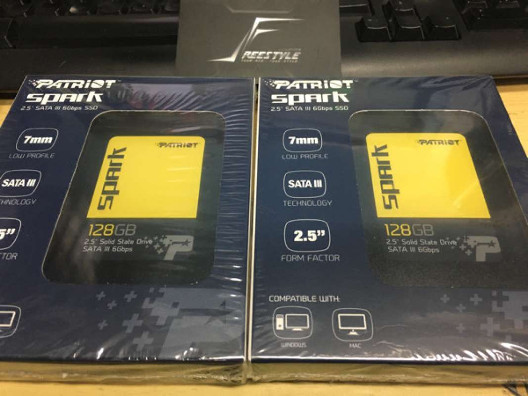 SSD Patriot Spark SATA3 128GB 128 GB Garansi Resmi Techno 3 Tahun