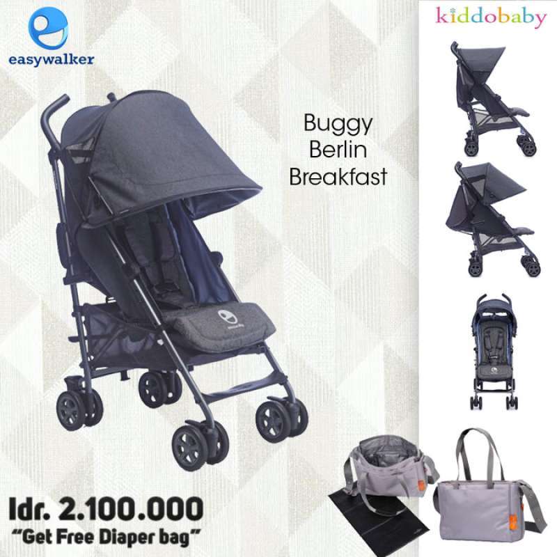 Jual Easywalker Buggy Berlin Breakfast FREE Diaper Bag di Seller