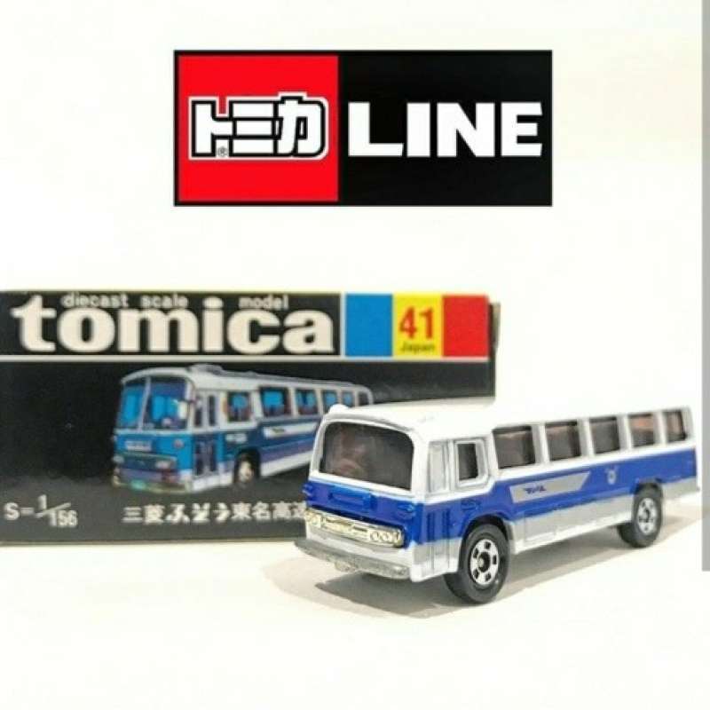 Tomica Black Box No.41 Hino Rainbow Skeleton Bus Kanko Bus