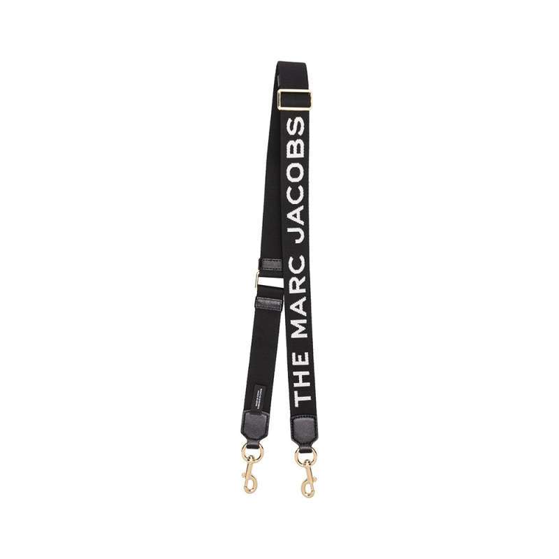 Marc jacobs logo webbing strap on sale
