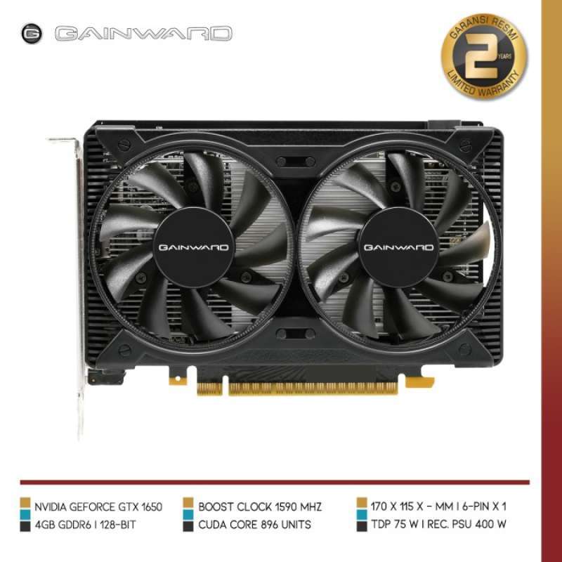 Gainward geforce gtx 1650 d6 outlet