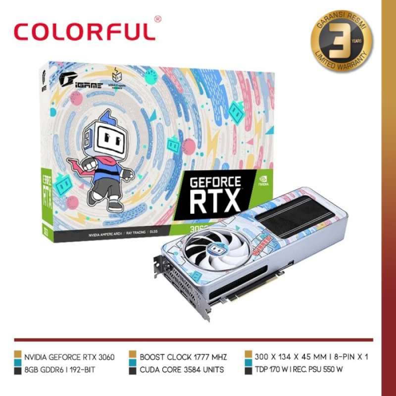 iGame GeForce RTX3070Ti bilibili Edition Colorful iGAME GeForce
