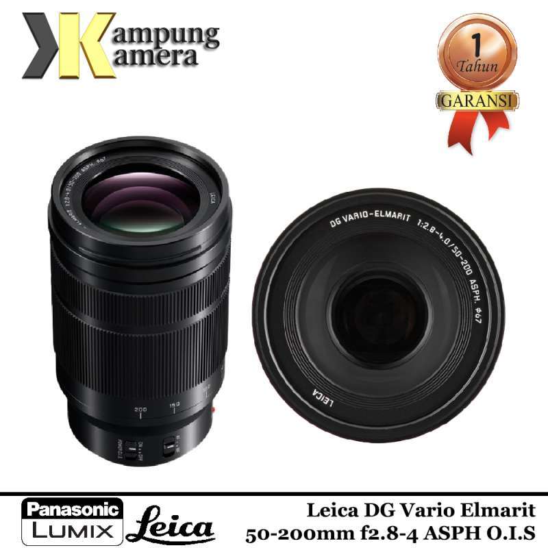 Panasonic Leica DG Vario-Elmarit 50-200mm POWER Lens  GARANSI RESMI