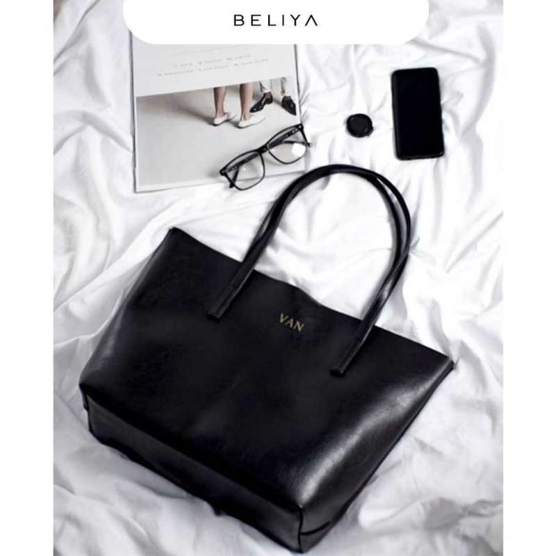 Promo Beliya Micha Totebag Black SALE Diskon 2 di Seller Alluna