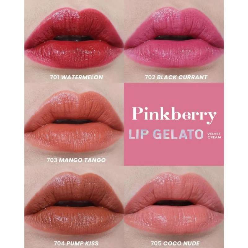 Pinkberry Lip Gelato Velvet Cream Watermelon 4.2 Ml