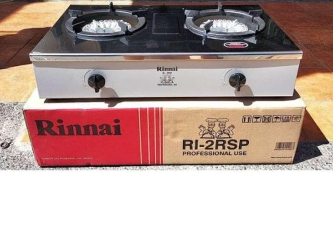 Promo Rinnai Kompor Gas Komersial 2 Tungku Besar RI2RSP RI-2RSP RI-2-RSP  Cor Diskon 23% di Seller Santana Store - Kalibata, Kota Jakarta Selatan |  Blibli
