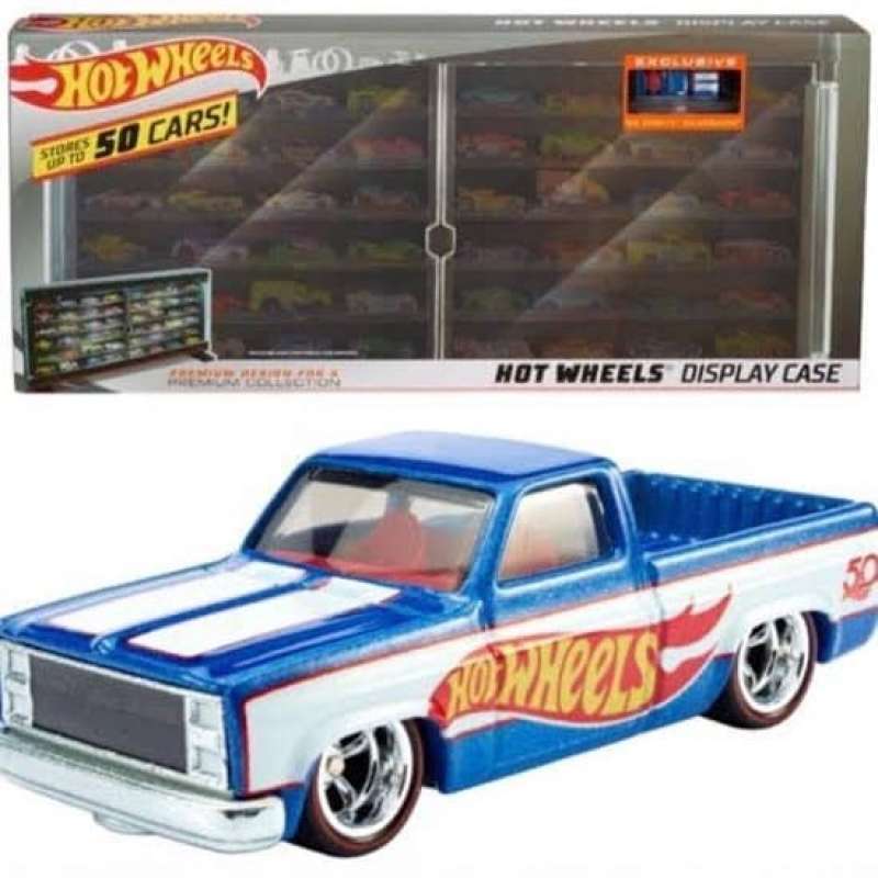 50th anniversary hot wheels display case cheap