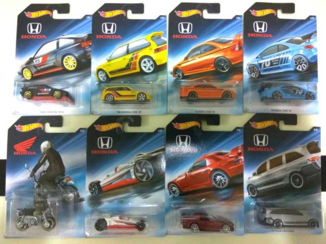 2018 hot wheels honda 70th anniversary set store
