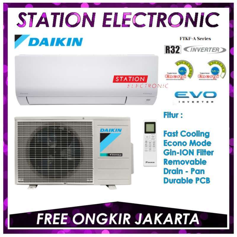Daikin FTKF25AV14 AC Inverter Split PK EVO Series Unit Saja