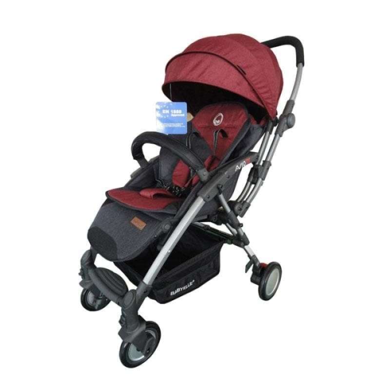 Promo Stroller BabyElle 939 Avio RS Navy Blue Navy Blue Diskon