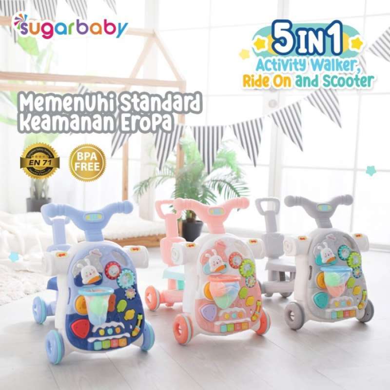 Merk push walker terbaik on sale