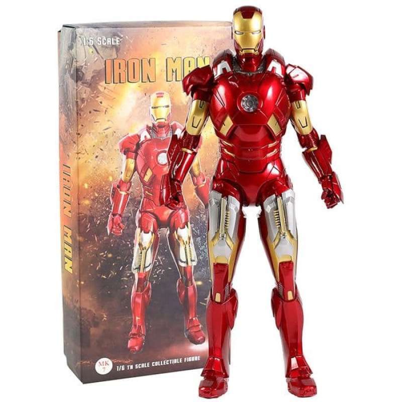 Promo Empire Toys Iron Man Mark VII Action Figure Ironman Statue