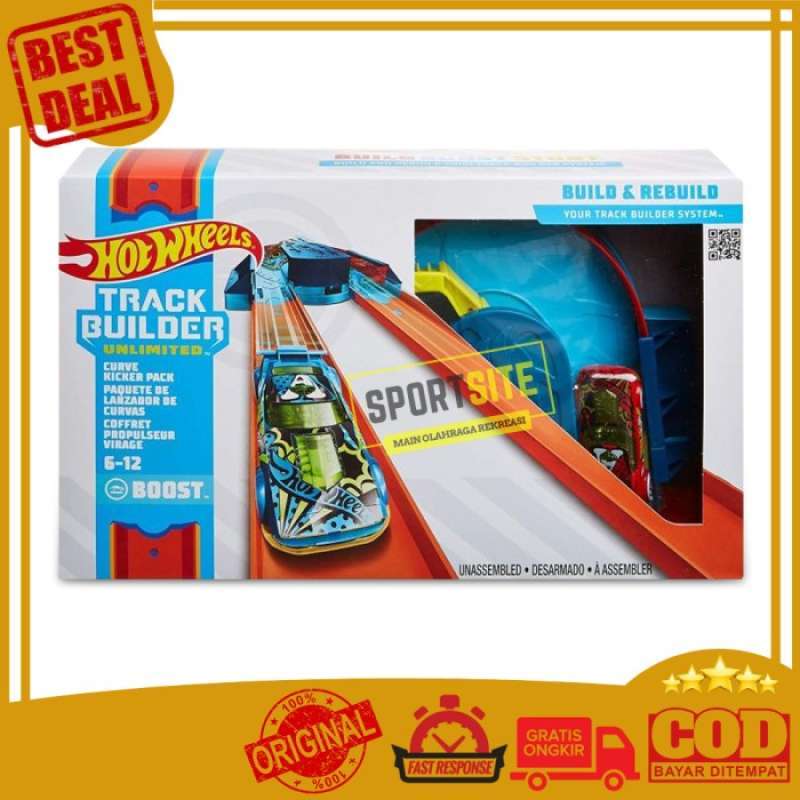 Promo Hot Wheels Track Builder Unlimited Parts Trackset Trek
