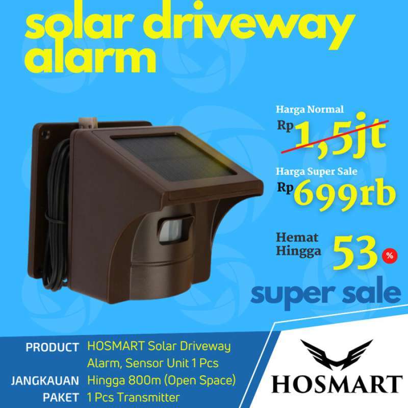 Hosmart driveway alarm top