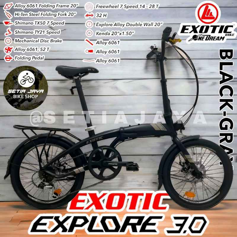 Exotic folding bike hotsell