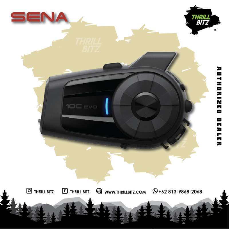 Sena 10c evo best sale bluetooth headset & camera