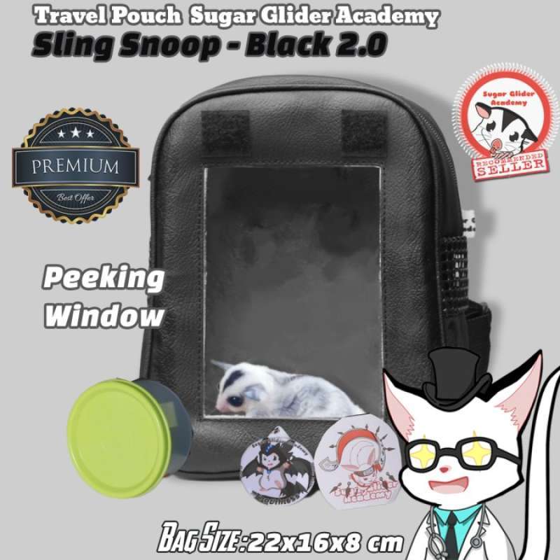 Promo Travel Pouch Sugar Glider Academy Astronot Sling Snoop