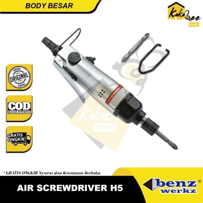Air impact shop screwdriver
