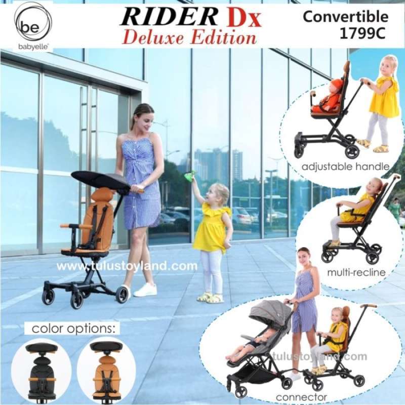 Babyelle RIDER SP Special Edition Leather kulit BABY ELLE cabin size