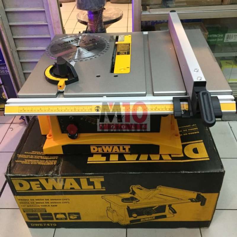 Table saw deals dewalt dwe7470