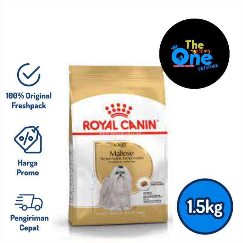 Dogfood Royal Canin Maltese Adult 1 5kg Makanan Anjing anti tear stain
