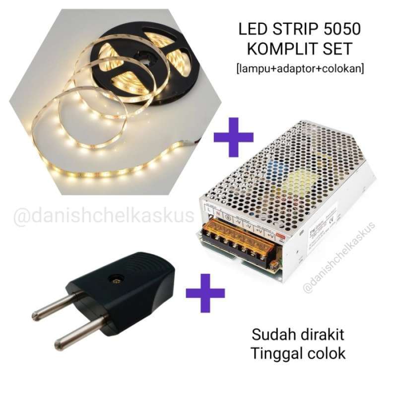Adaptor led outlet strip