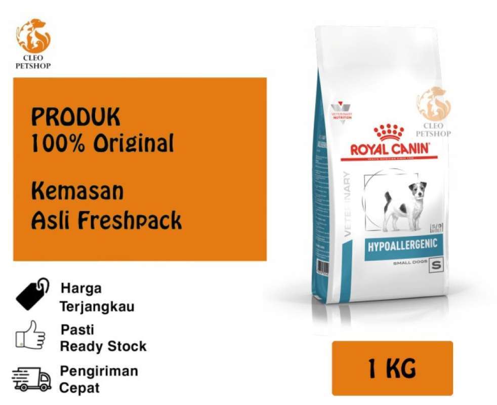 Promo Royal Canin Hypoallergenic Small Dog 1 kg Promo Price
