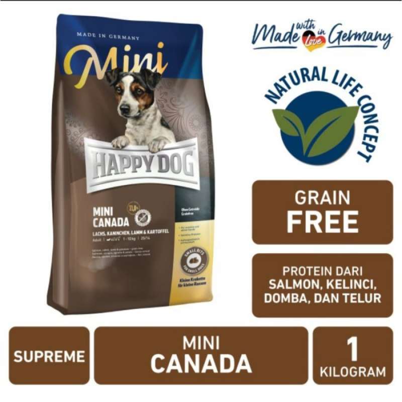 Promo Happydog Mini Grainfree Canada 1kg Happy Dog Mini Canada