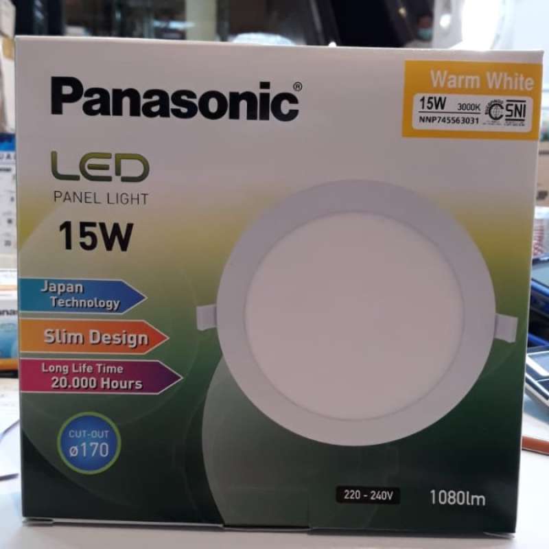 Promo Downlight led panel 15 watt 15w panasonic led panel