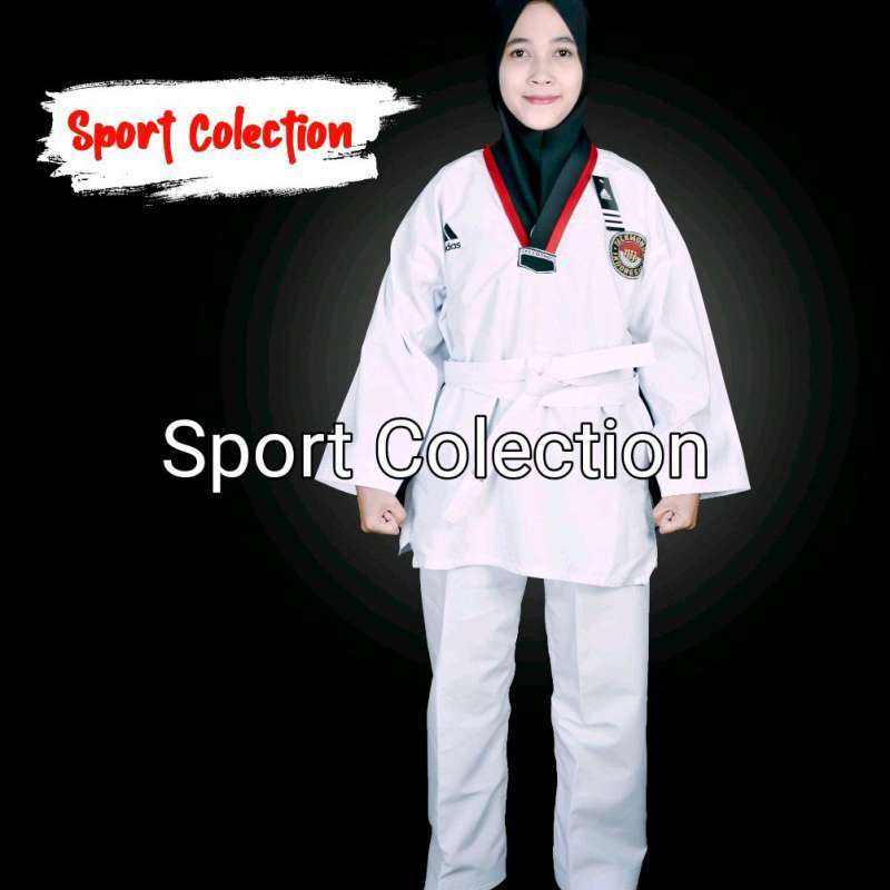 Sabuk hitam shop taekwondo adidas