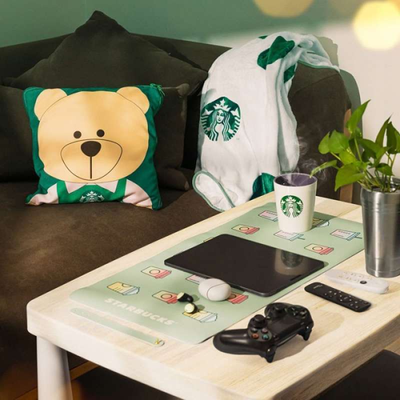Starbucks Coffee　スターバックス　ミニ ブランケット　2枚セット 未開封品】スターバックス ミニブランケット 2枚セット