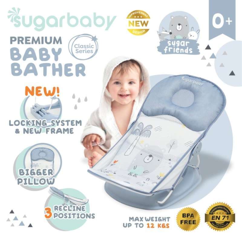 Sugar baby shop deluxe baby bather