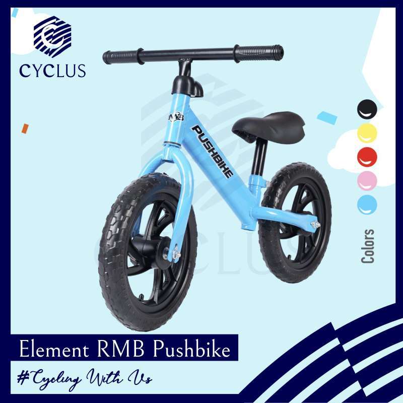 Push outlet bike element