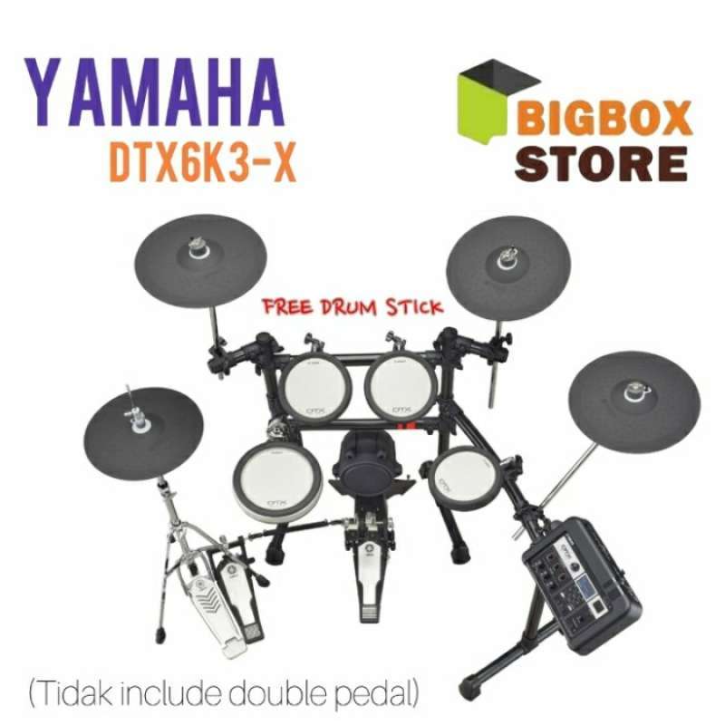 Double pedal drum elektrik sale