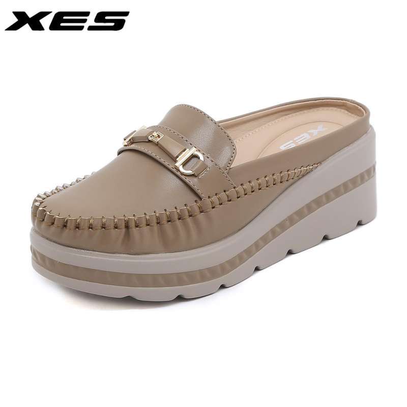 XES EDORA 334 Sepatu Sandal Wedges Wanita Import