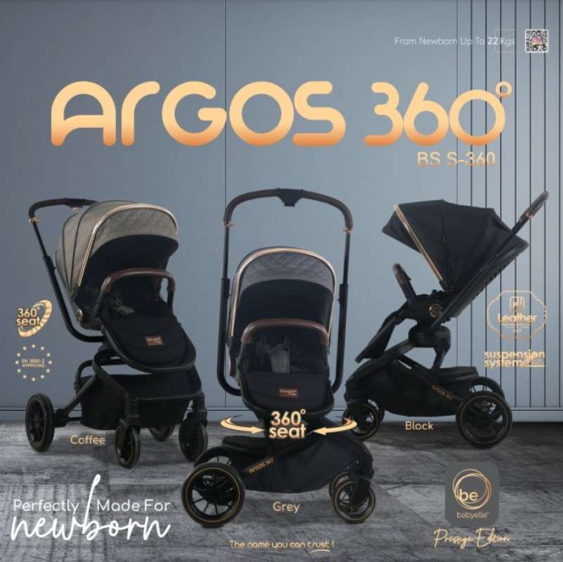 Jual Babyelle Argos Prestige S 360 Stroller 360 Reversible Seat Di Seller Aqmar Koja Utara Kota Jakarta Utara Blibli