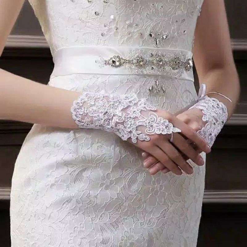 Jual wedding deals gloves