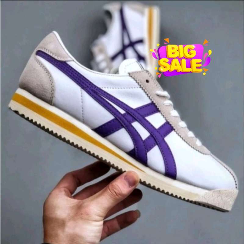 Sepatu Onitsuka Tiger Mexico 66 Corsair White Purple BNIB