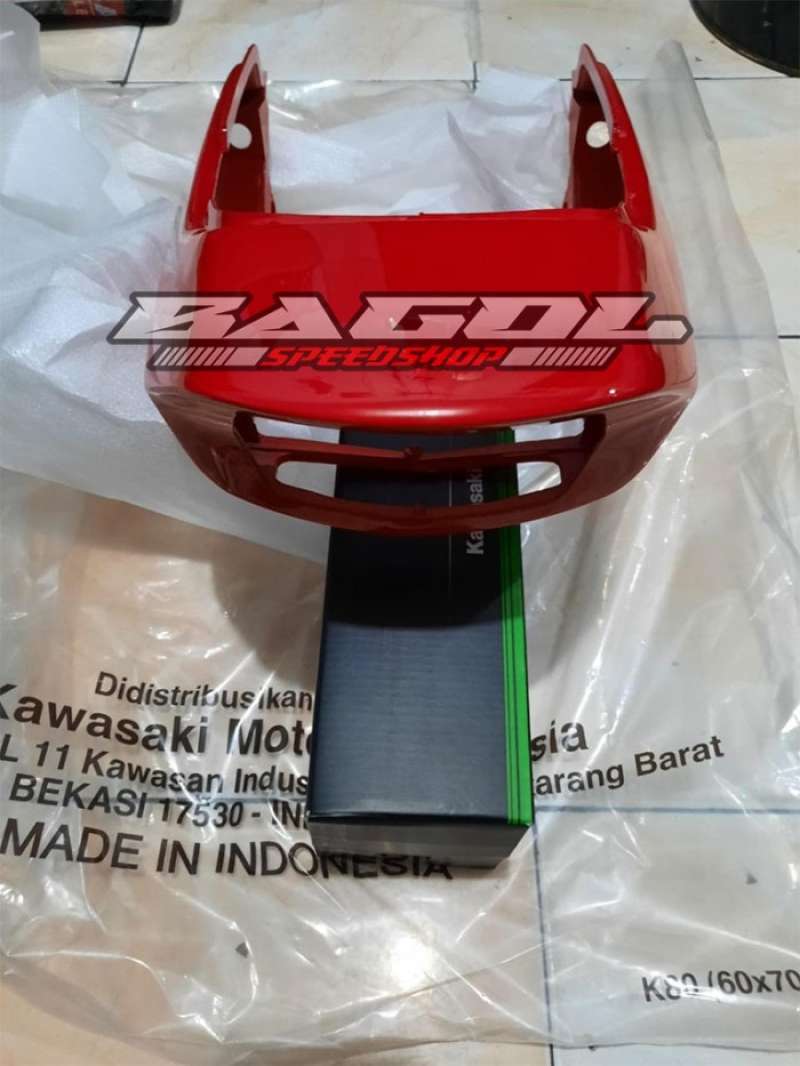 Promo Termurah Cover Body Belakang Merah Ninja R Ss 150 Kawasaki