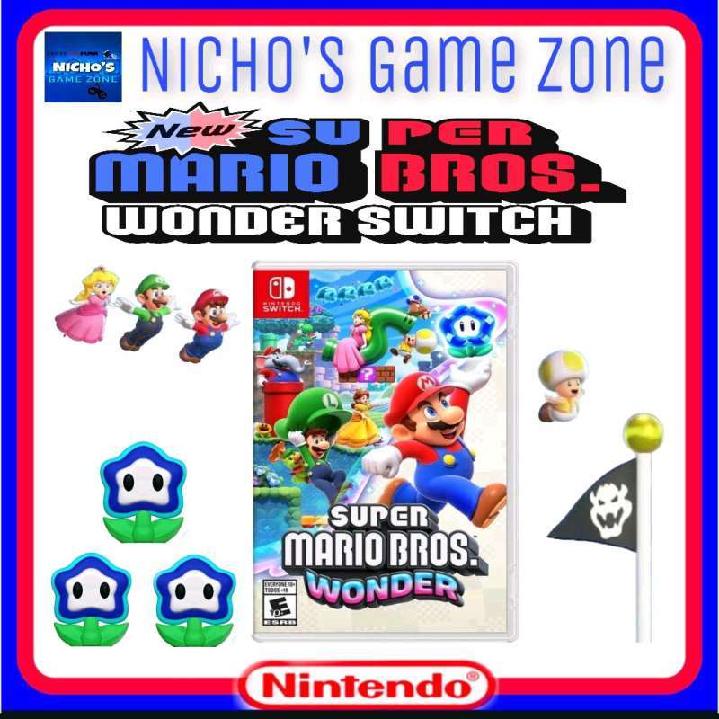 Bros Wonder Super Mario Party Nintendo Switch Walmart Mario
