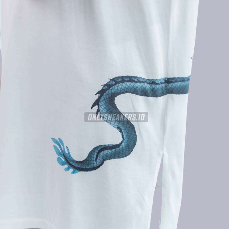 Jual GIVENCHY DRAGON BLUE WHITE TEE 100 AUTHENTIC di Seller
